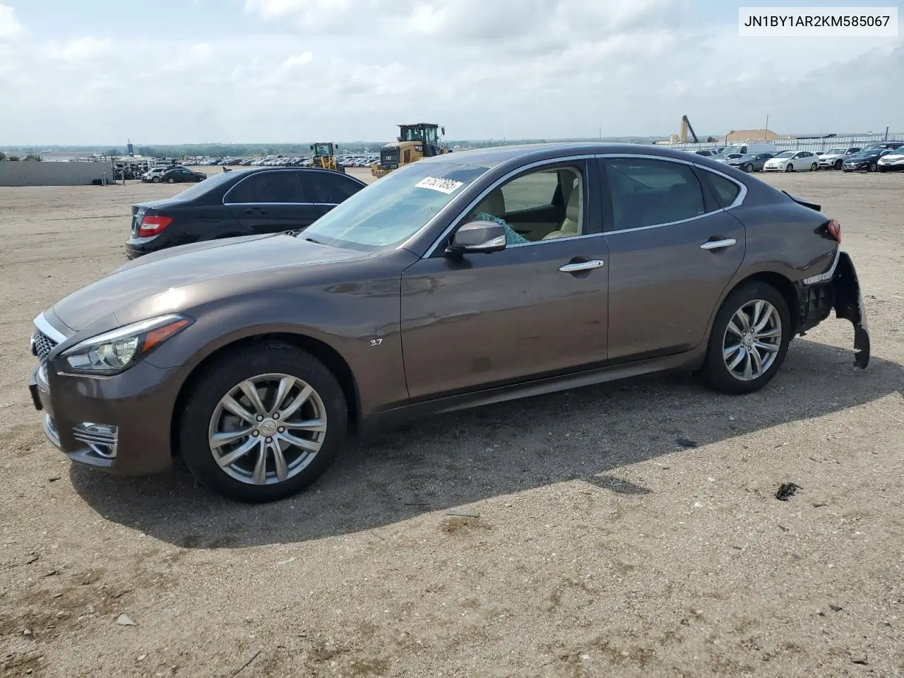 2019 Infiniti Q70 3.7 Luxe VIN: JN1BY1AR2KM585067 Lot: 57527895