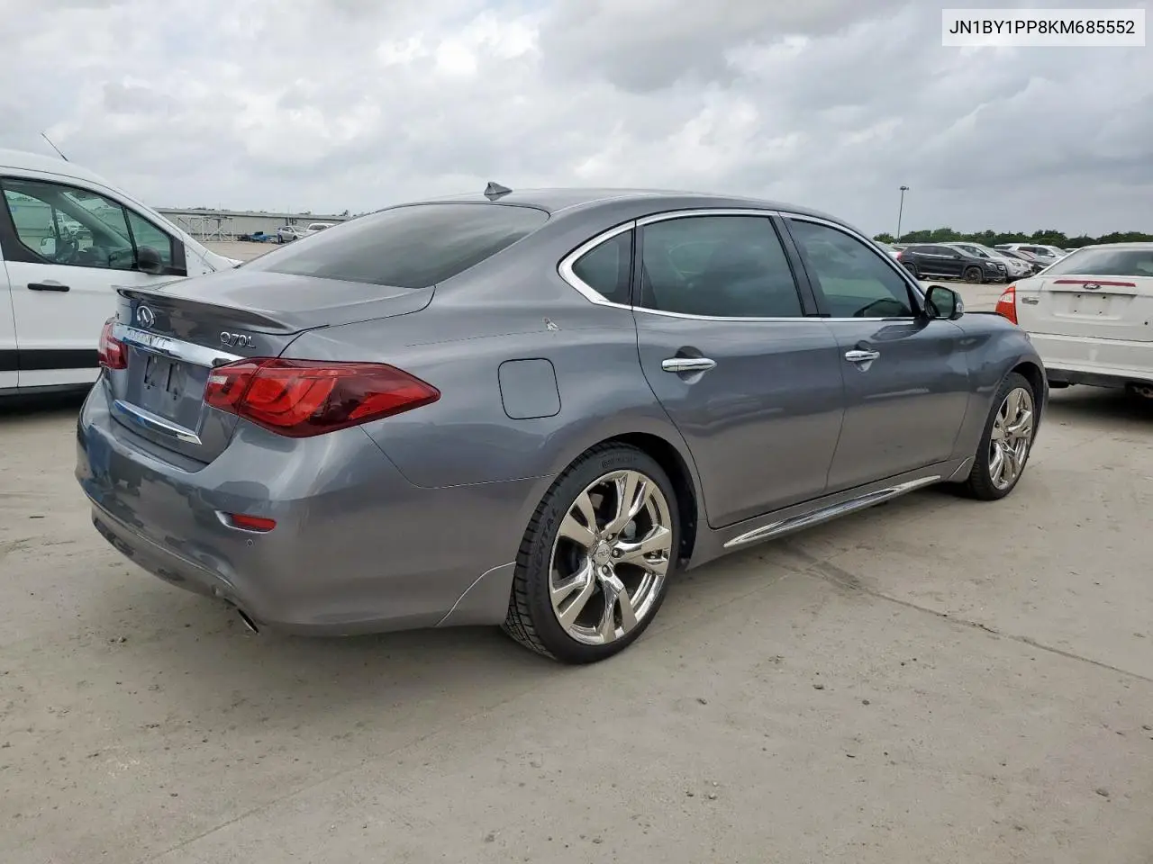 2019 Infiniti Q70L 3.7 Luxe VIN: JN1BY1PP8KM685552 Lot: 61467935