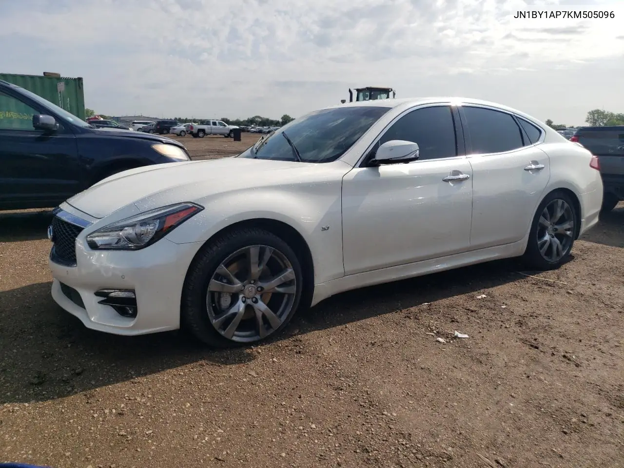 2019 Infiniti Q70 3.7 Luxe VIN: JN1BY1AP7KM505096 Lot: 61669215