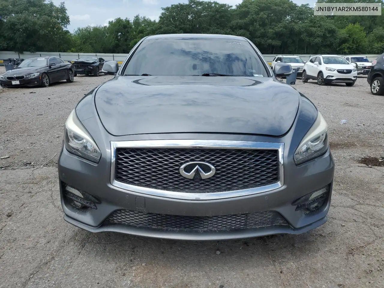 2019 Infiniti Q70 3.7 Luxe VIN: JN1BY1AR2KM580144 Lot: 62674805