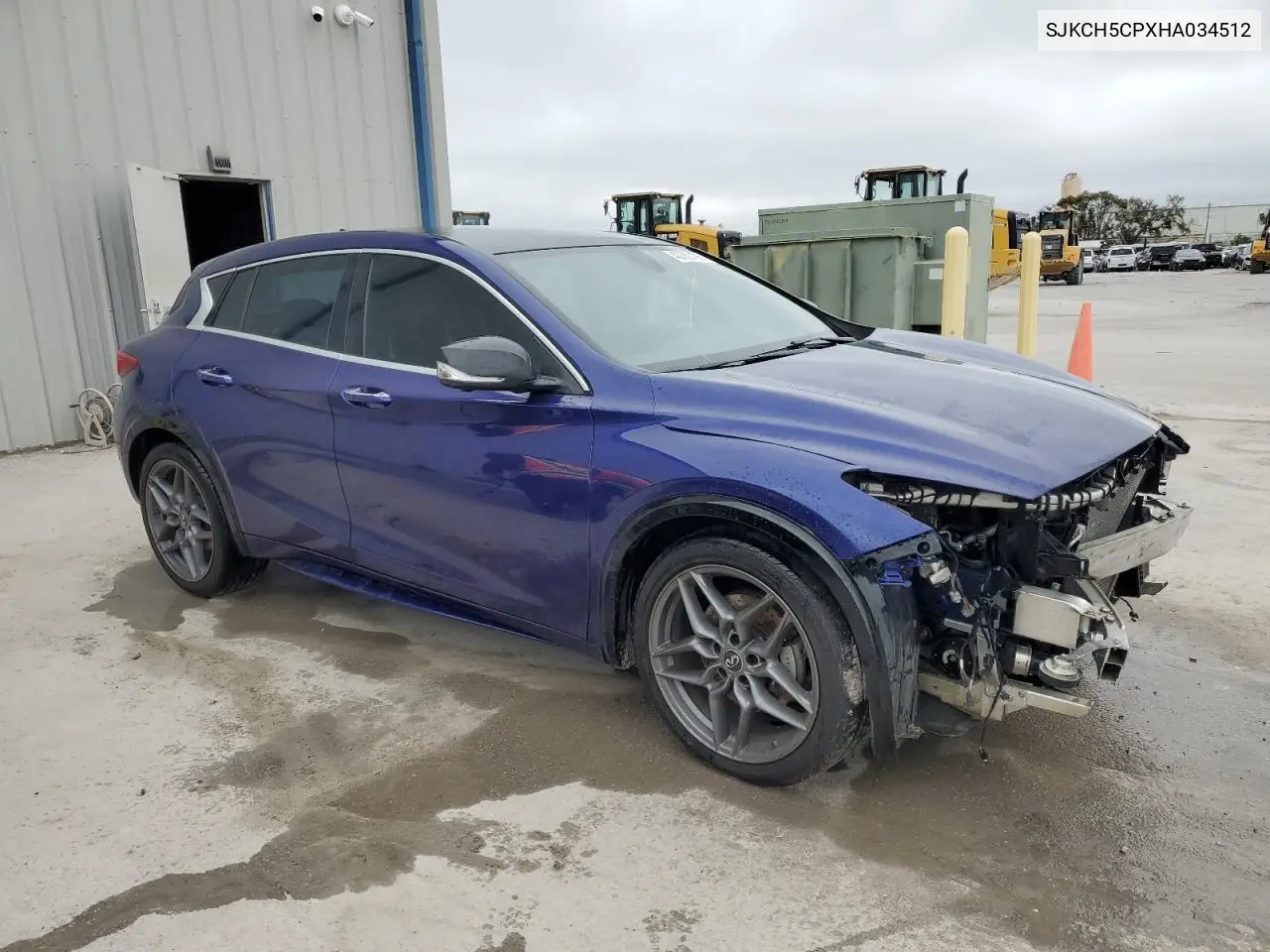 2017 Infiniti Qx30 Base VIN: SJKCH5CPXHA034512 Lot: 43760195