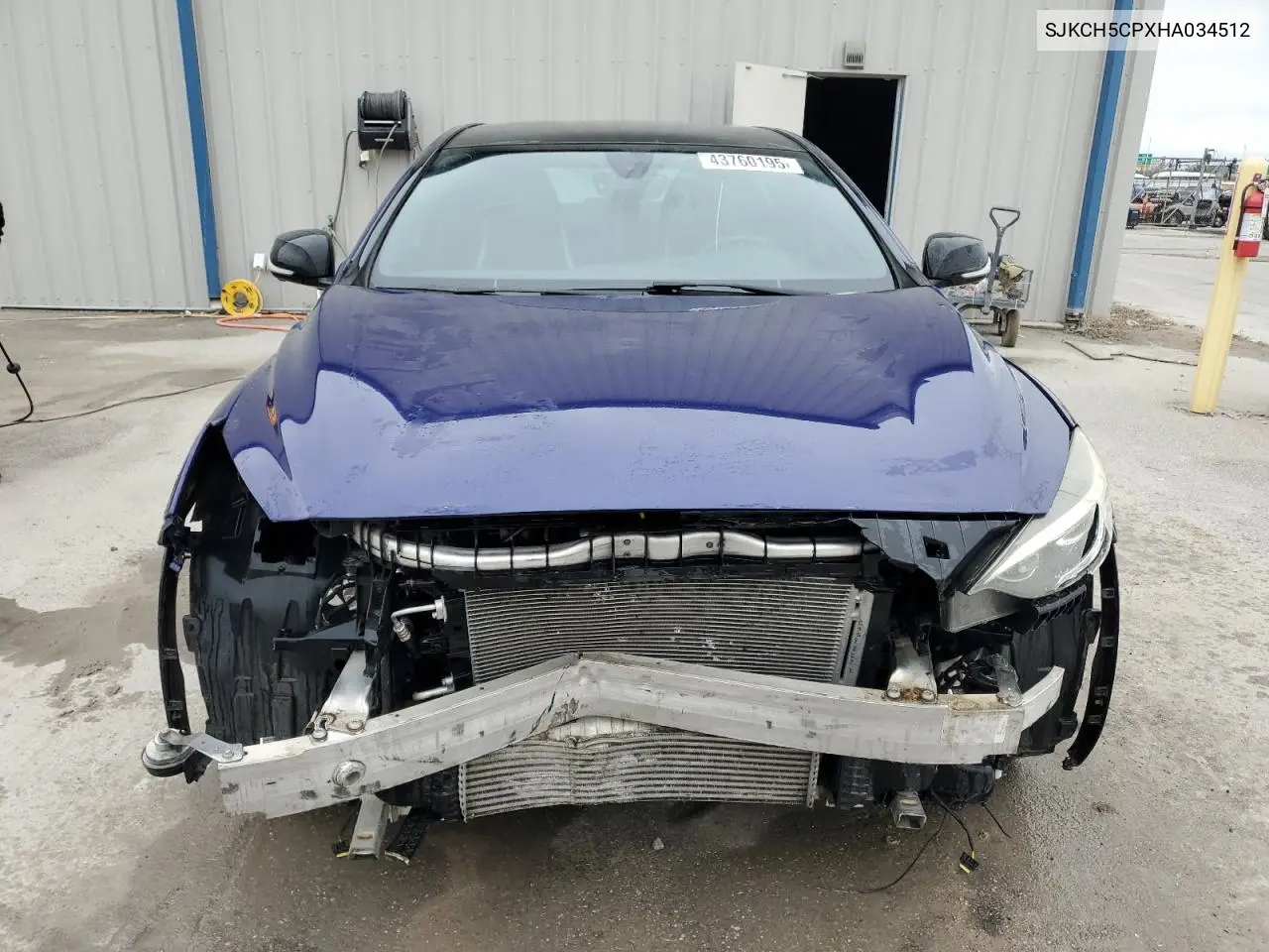 2017 Infiniti Qx30 Base VIN: SJKCH5CPXHA034512 Lot: 43760195