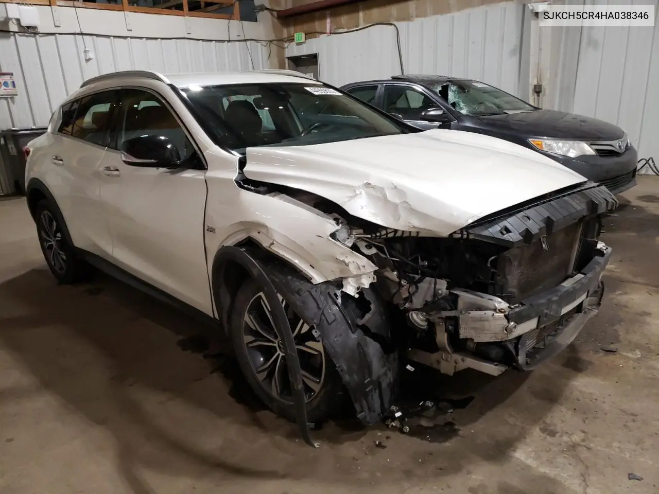 2017 Infiniti Qx30 Base VIN: SJKCH5CR4HA038346 Lot: 44990635
