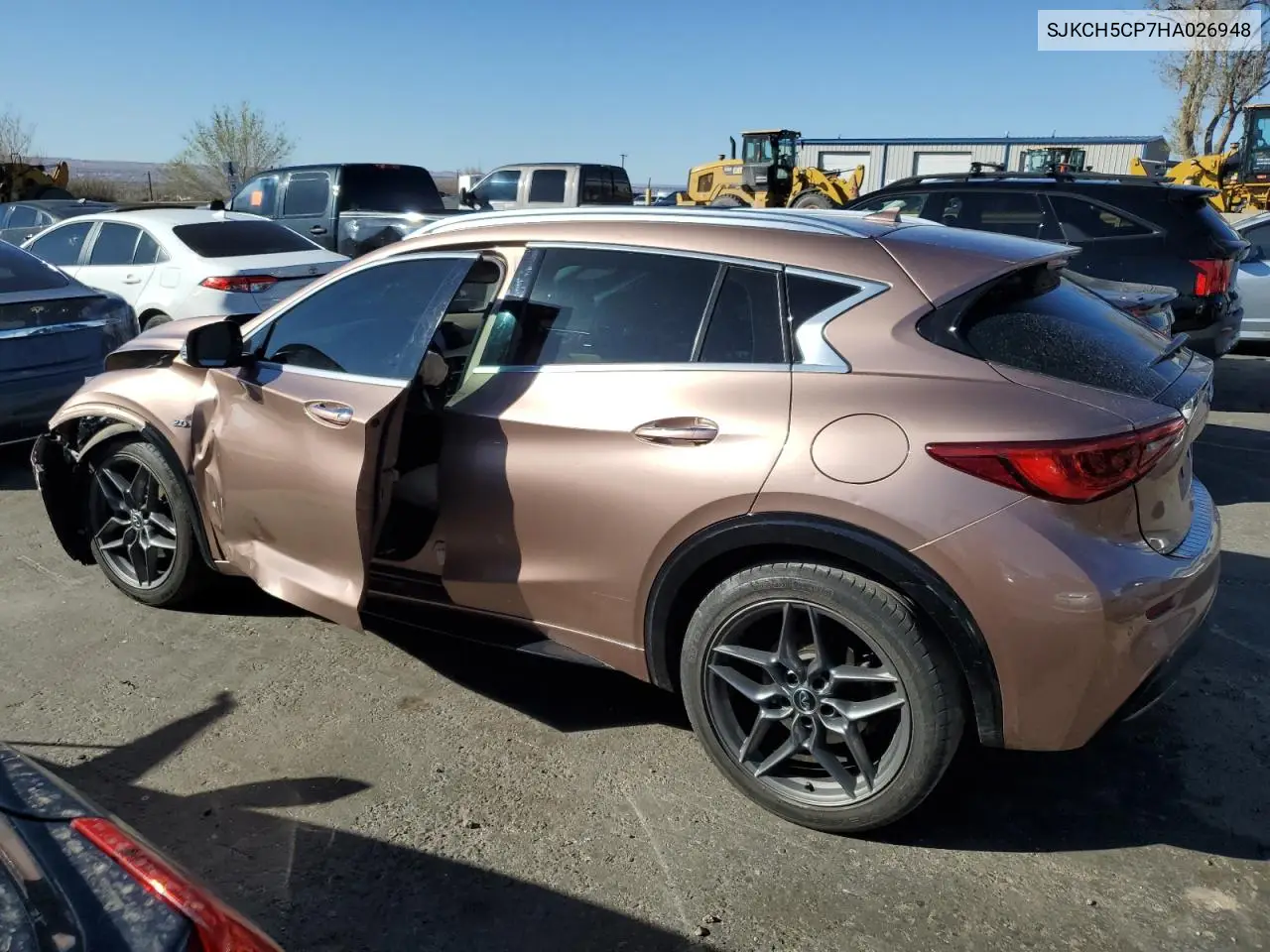 2017 Infiniti Qx30 Base VIN: SJKCH5CP7HA026948 Lot: 48031365