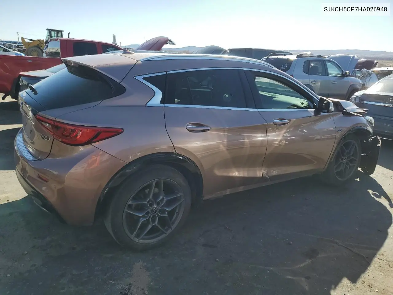 2017 Infiniti Qx30 Base VIN: SJKCH5CP7HA026948 Lot: 48031365