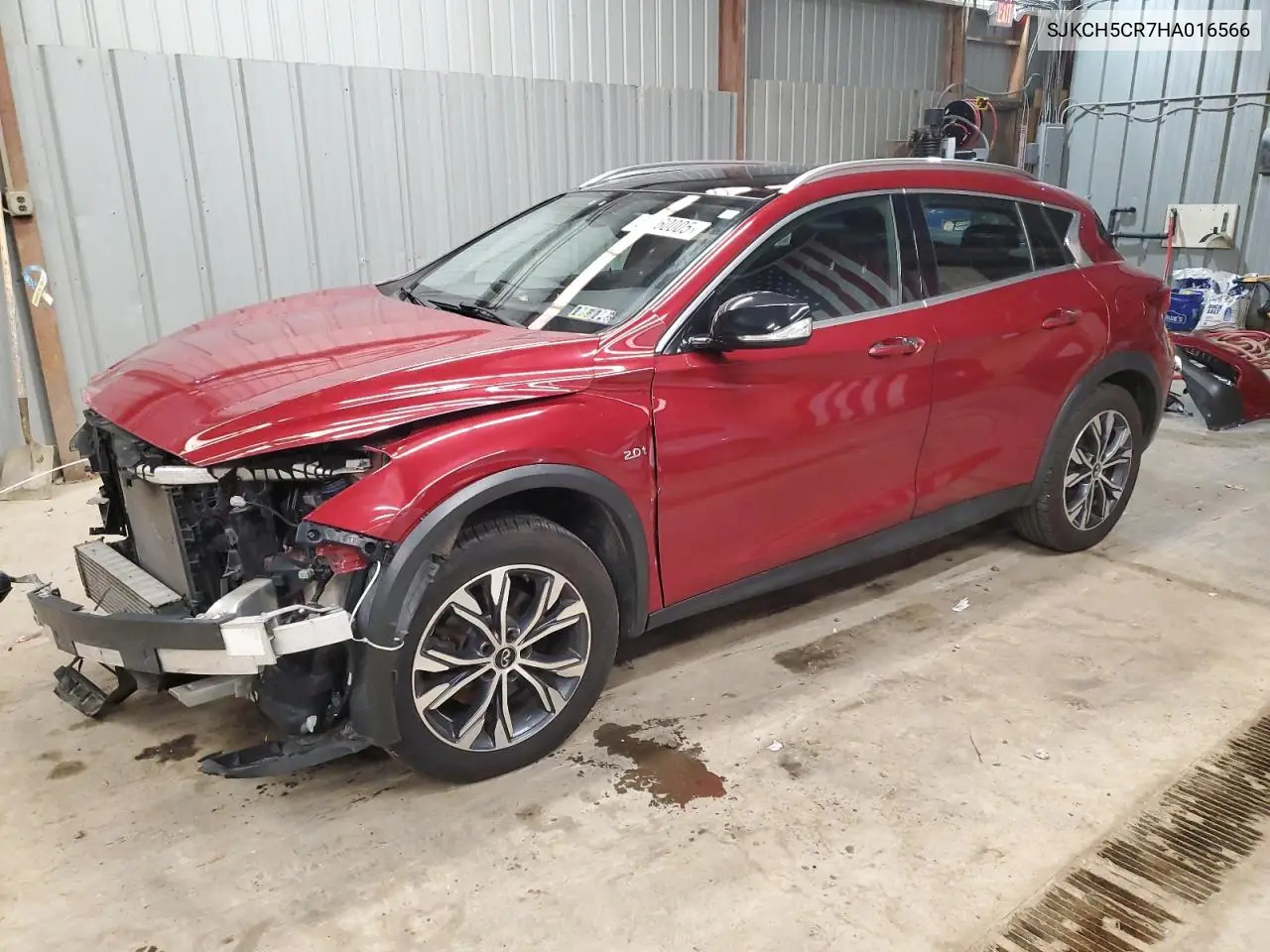 2017 Infiniti Qx30 Base VIN: SJKCH5CR7HA016566 Lot: 50260005