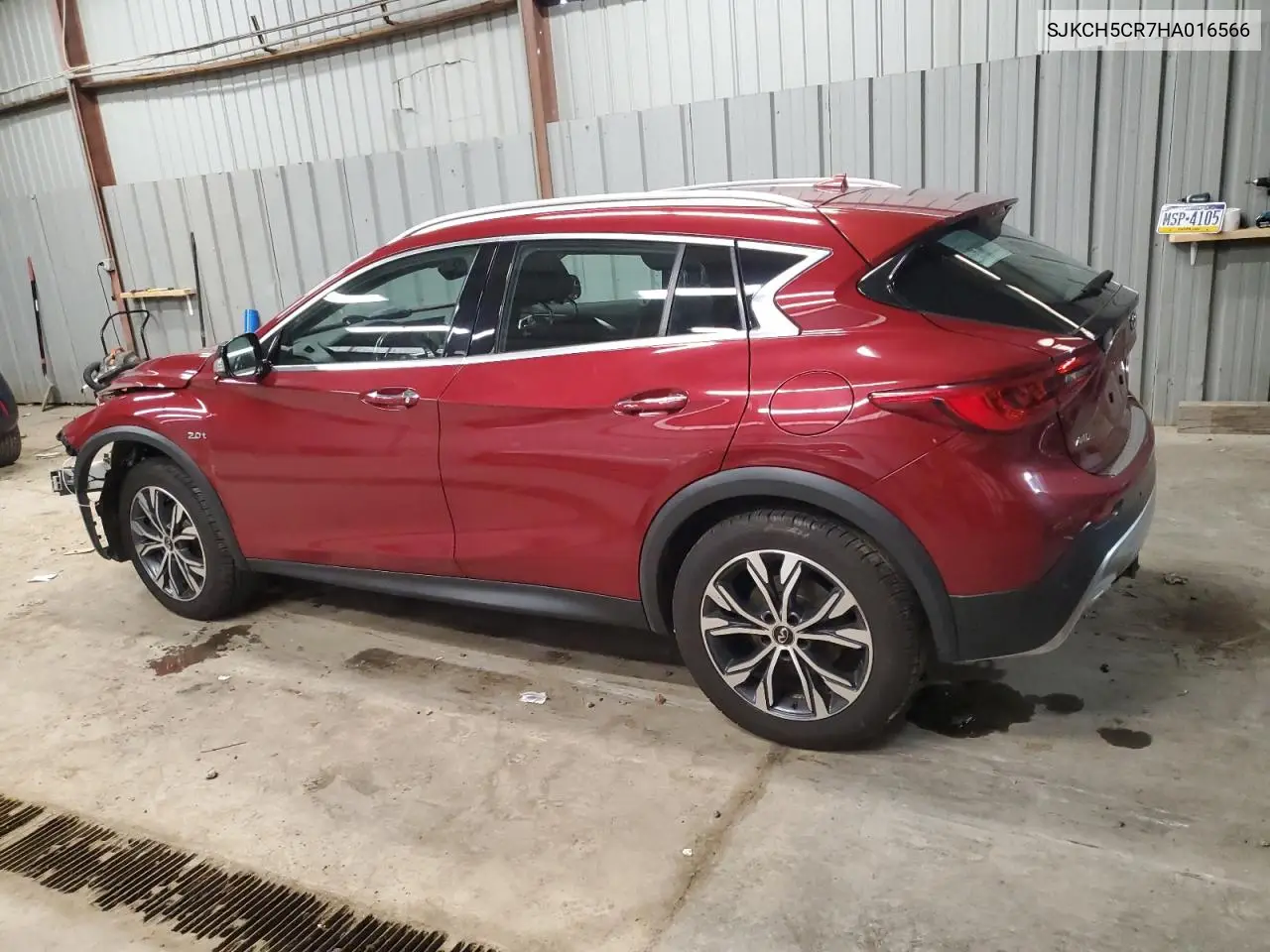 2017 Infiniti Qx30 Base VIN: SJKCH5CR7HA016566 Lot: 50260005