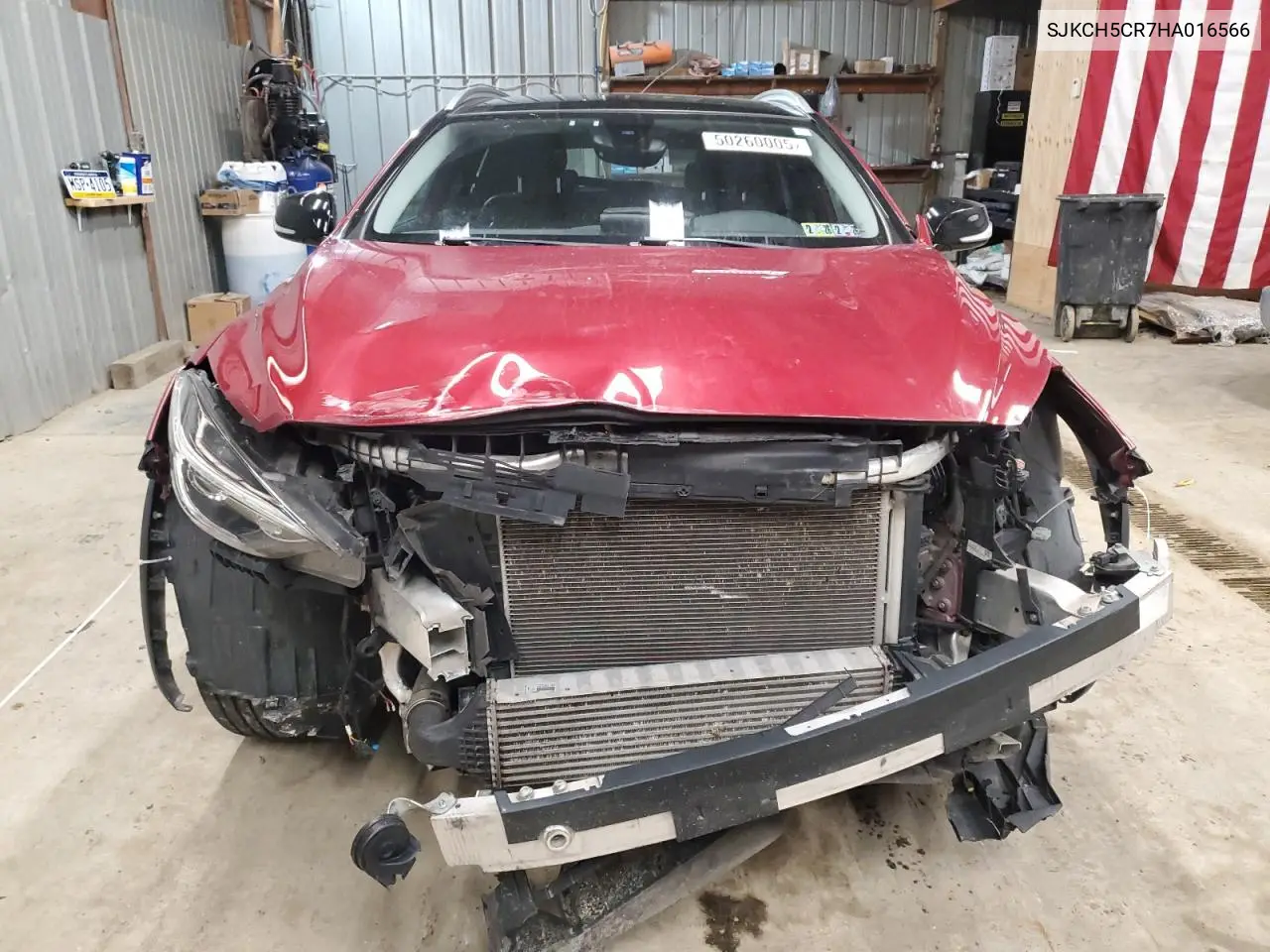 2017 Infiniti Qx30 Base VIN: SJKCH5CR7HA016566 Lot: 50260005