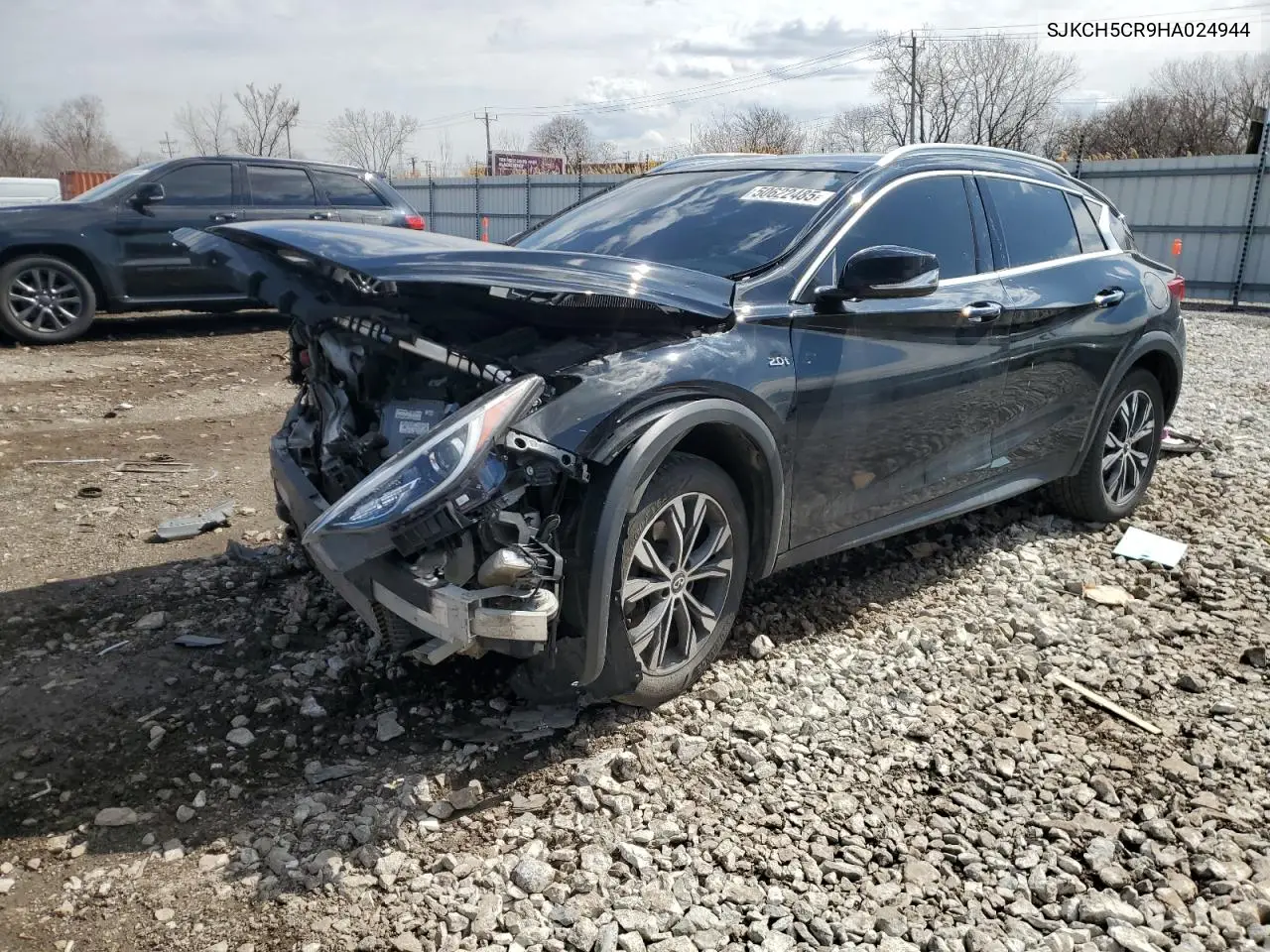 2017 Infiniti Qx30 Base VIN: SJKCH5CR9HA024944 Lot: 50622485