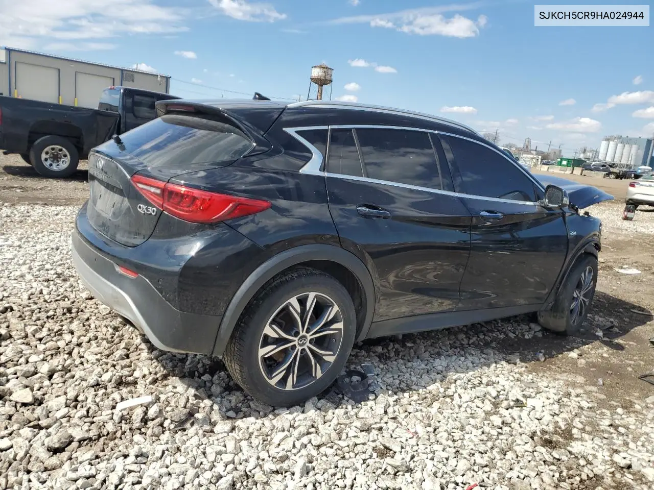 2017 Infiniti Qx30 Base VIN: SJKCH5CR9HA024944 Lot: 50622485