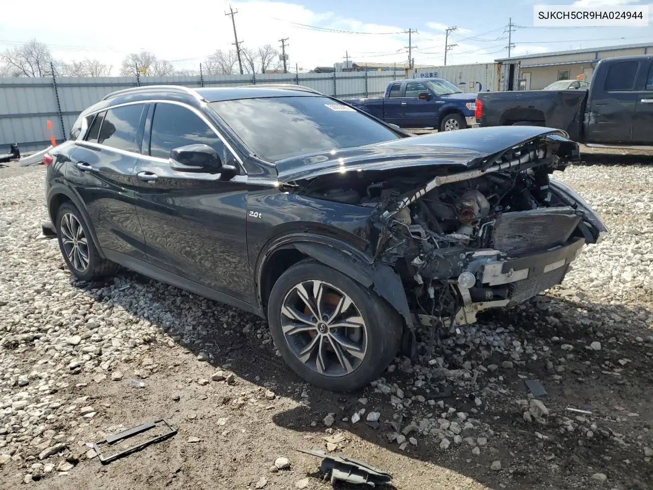 2017 Infiniti Qx30 Base VIN: SJKCH5CR9HA024944 Lot: 50622485