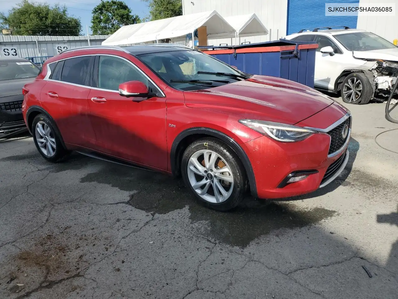 2017 Infiniti Qx30 Base VIN: SJKCH5CP5HA036085 Lot: 51936665