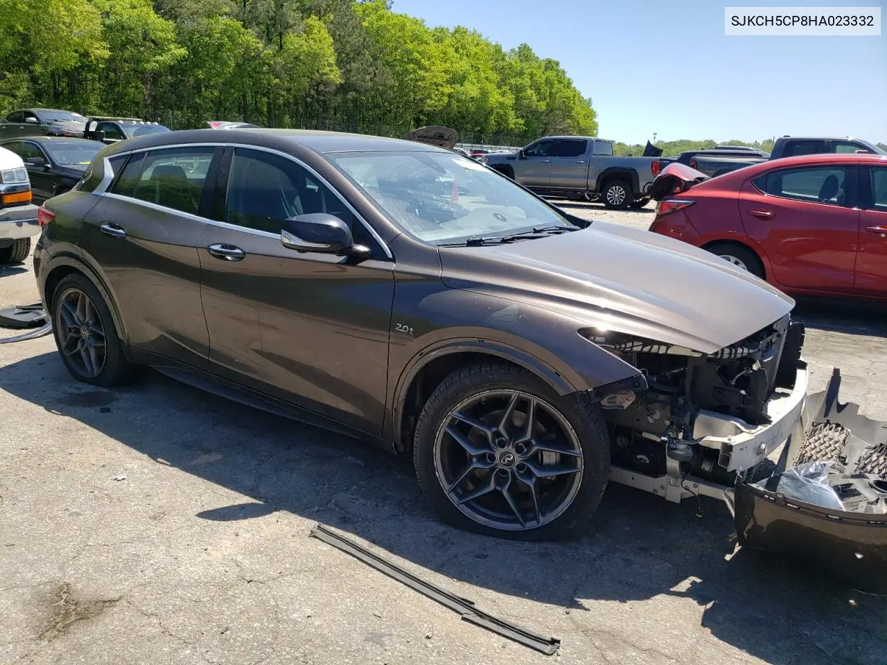 2017 Infiniti Qx30 Base VIN: SJKCH5CP8HA023332 Lot: 52822485
