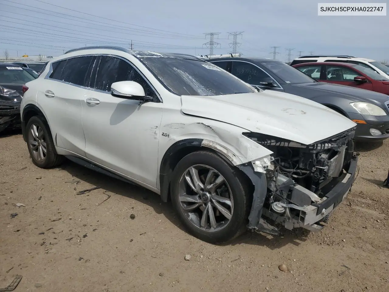2017 Infiniti Qx30 Base VIN: SJKCH5CPXHA022747 Lot: 53062065