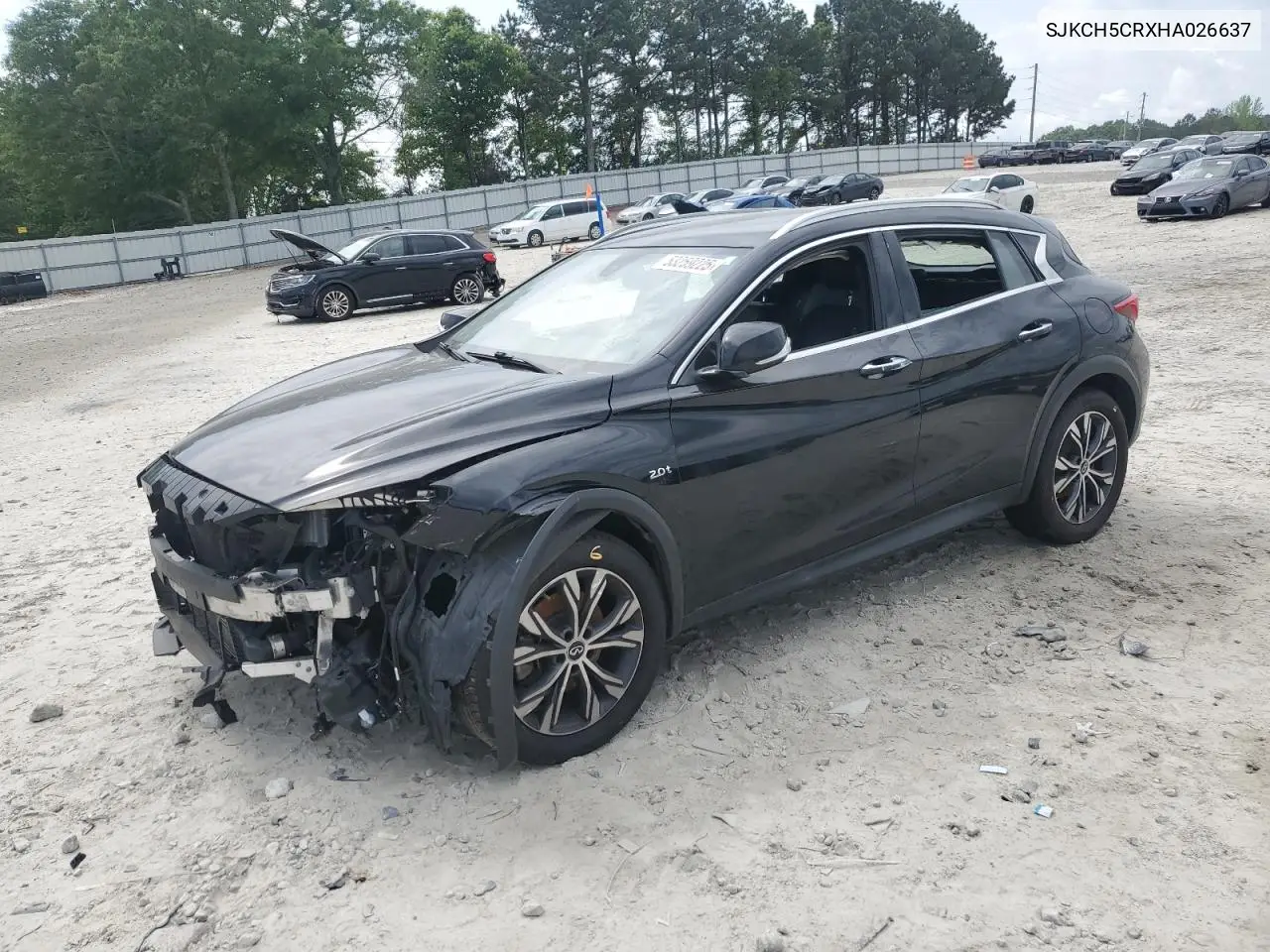 2017 Infiniti Qx30 Base VIN: SJKCH5CRXHA026637 Lot: 53259225