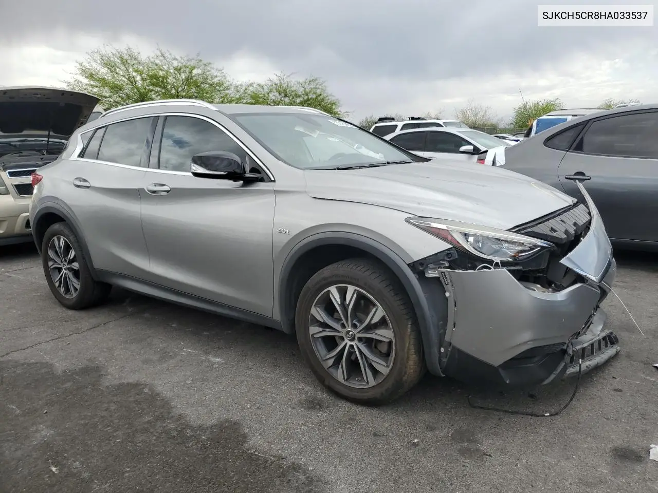 2017 Infiniti Qx30 Base VIN: SJKCH5CR8HA033537 Lot: 53636985