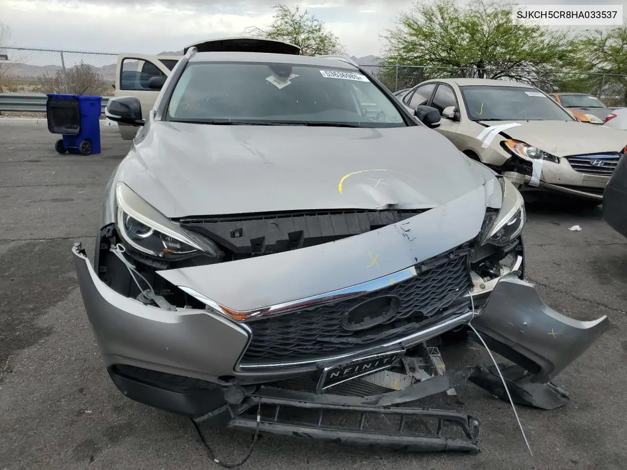 2017 Infiniti Qx30 Base VIN: SJKCH5CR8HA033537 Lot: 53636985