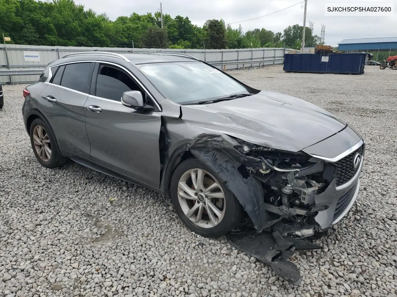 2017 Infiniti Qx30 Base VIN: SJKCH5CP5HA027600 Lot: 54619135
