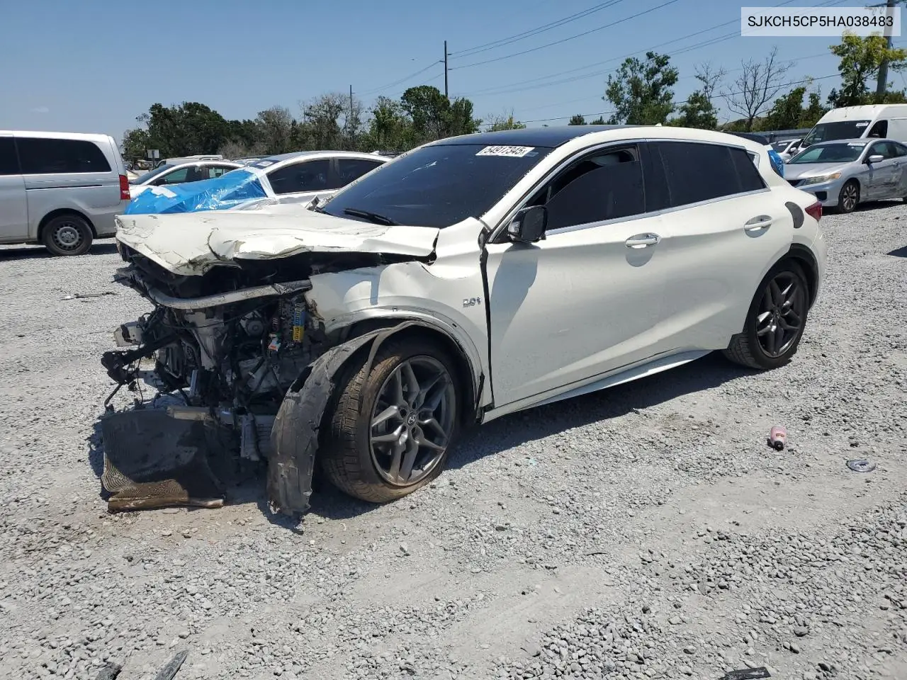 2017 Infiniti Qx30 Base VIN: SJKCH5CP5HA038483 Lot: 54917345