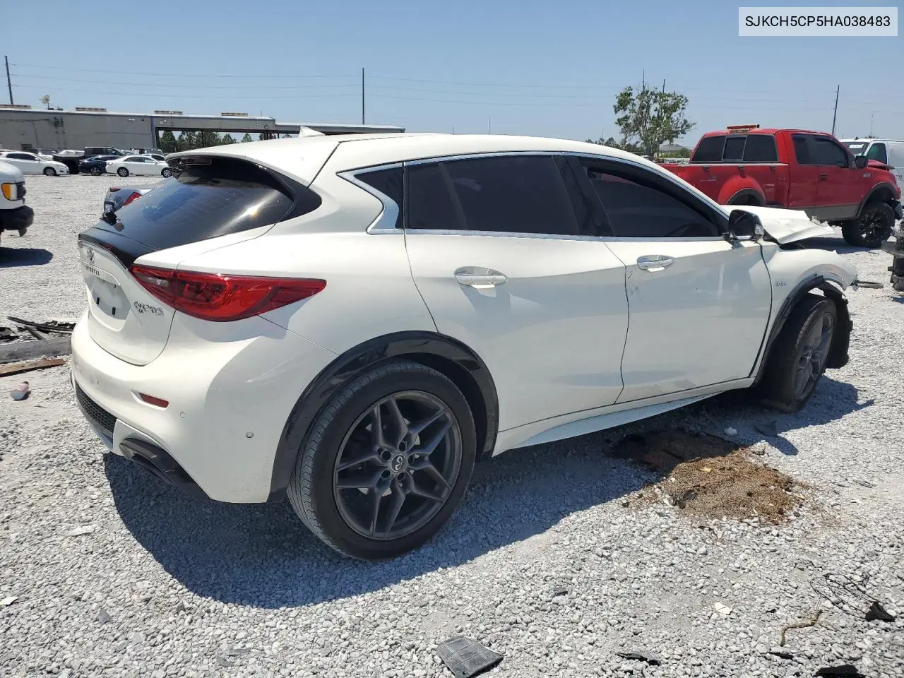 2017 Infiniti Qx30 Base VIN: SJKCH5CP5HA038483 Lot: 54917345