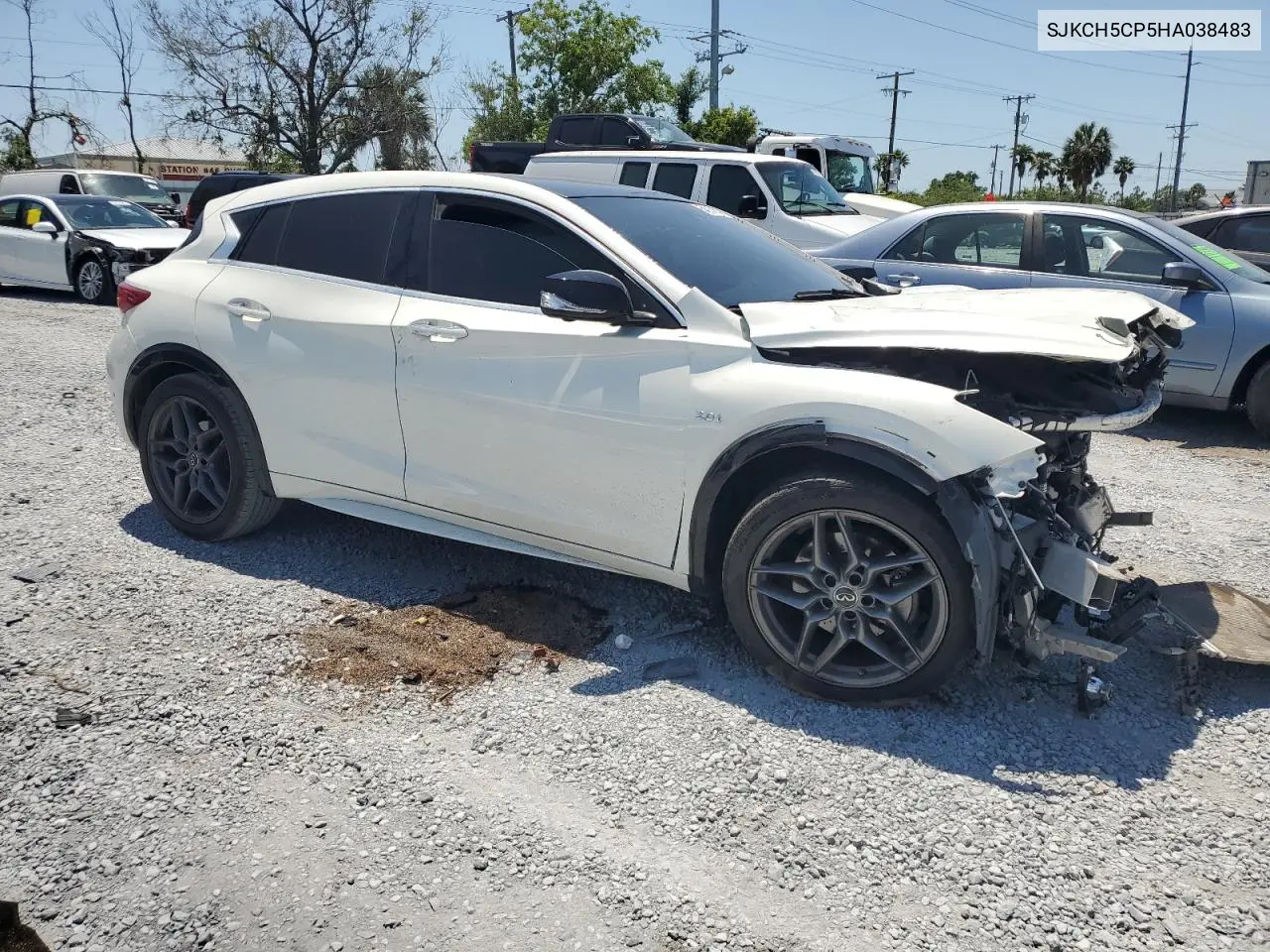 2017 Infiniti Qx30 Base VIN: SJKCH5CP5HA038483 Lot: 54917345
