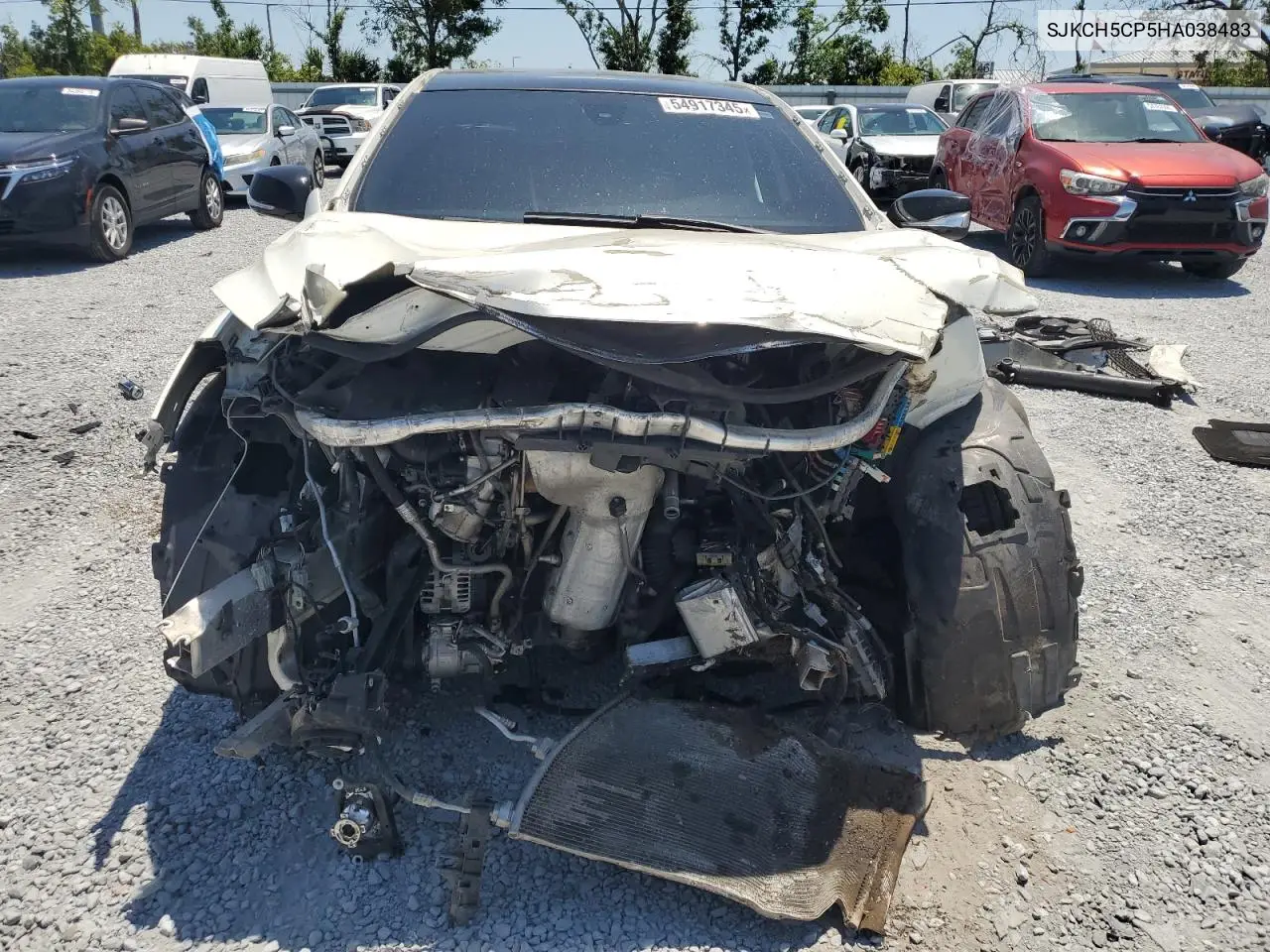 2017 Infiniti Qx30 Base VIN: SJKCH5CP5HA038483 Lot: 54917345