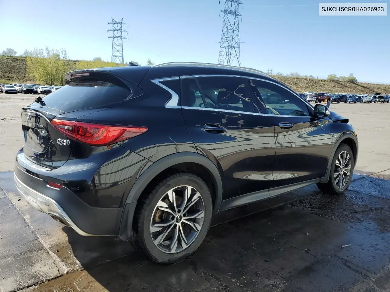 2017 Infiniti Qx30 Base VIN: SJKCH5CR0HA026923 Lot: 55284585