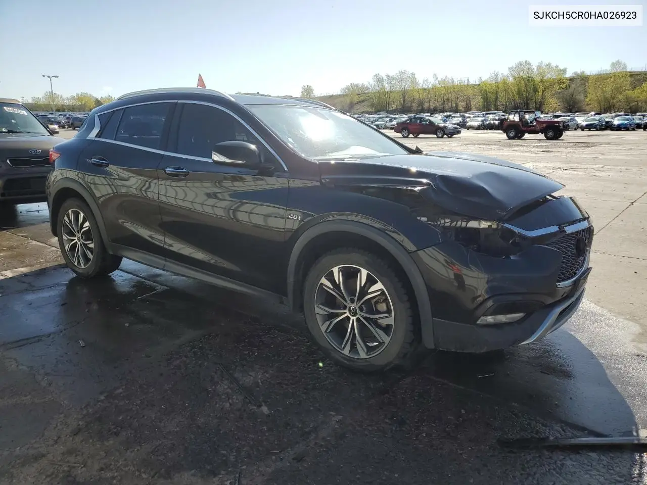 2017 Infiniti Qx30 Base VIN: SJKCH5CR0HA026923 Lot: 55284585