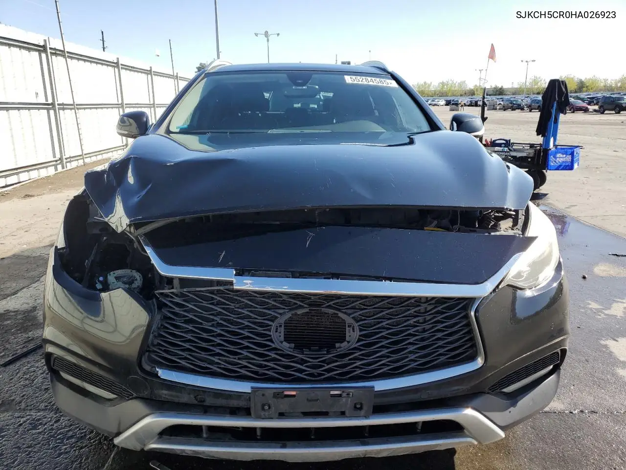 2017 Infiniti Qx30 Base VIN: SJKCH5CR0HA026923 Lot: 55284585