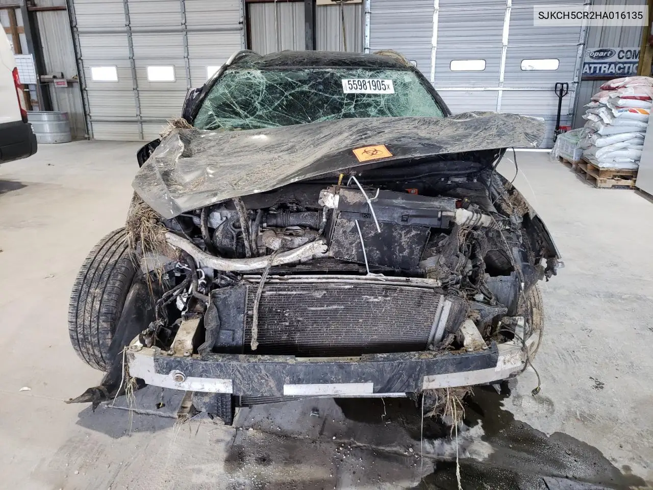 2017 Infiniti Qx30 Base VIN: SJKCH5CR2HA016135 Lot: 55981905