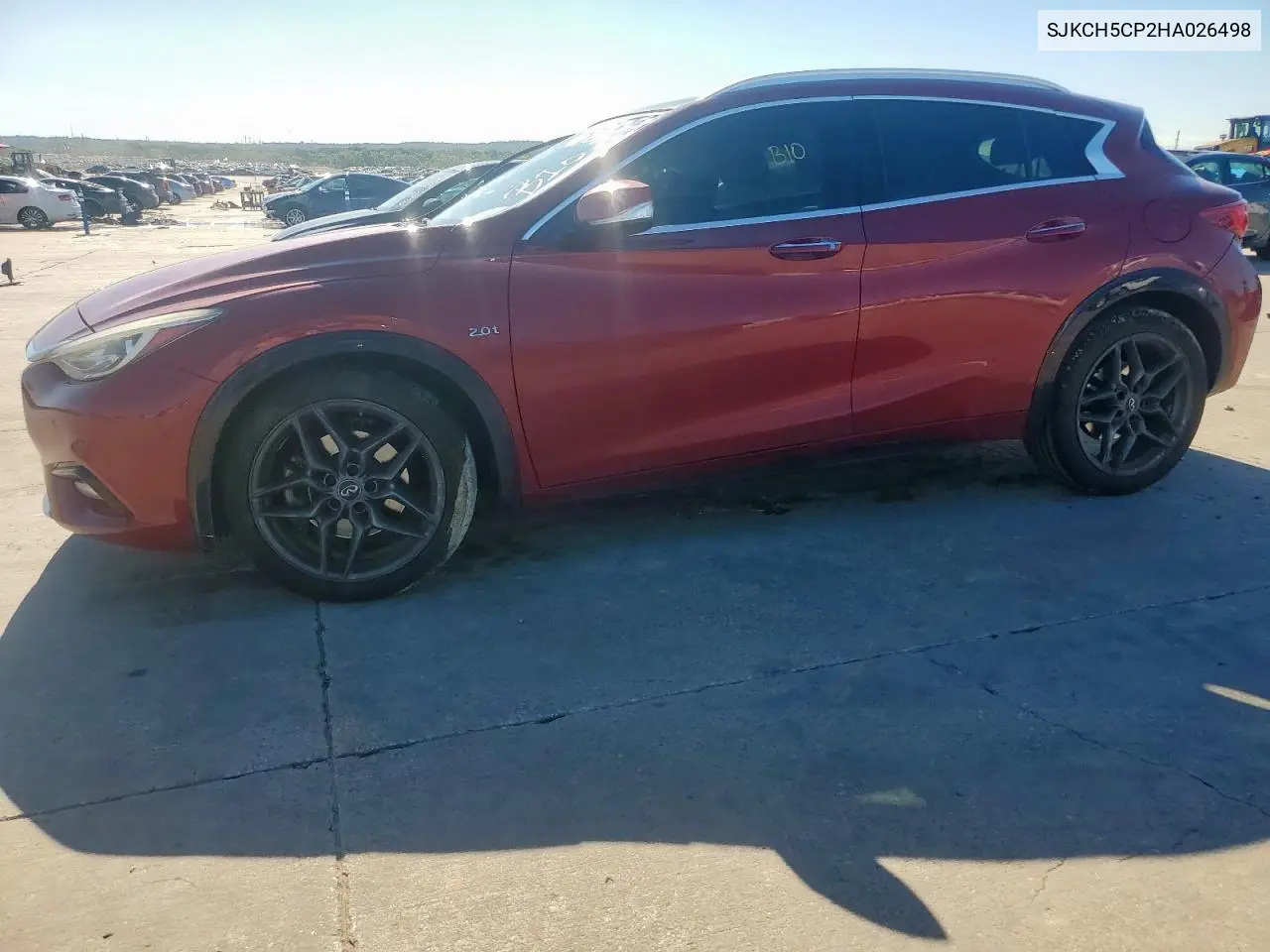 2017 Infiniti Qx30 Base VIN: SJKCH5CP2HA026498 Lot: 56338255