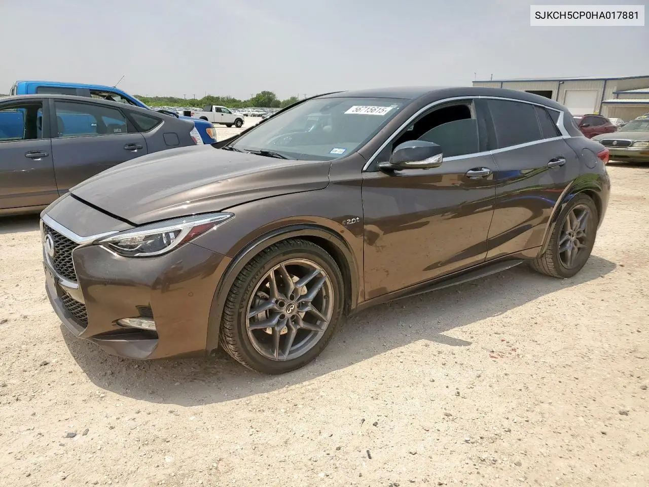 2017 Infiniti Qx30 Base VIN: SJKCH5CP0HA017881 Lot: 56715615
