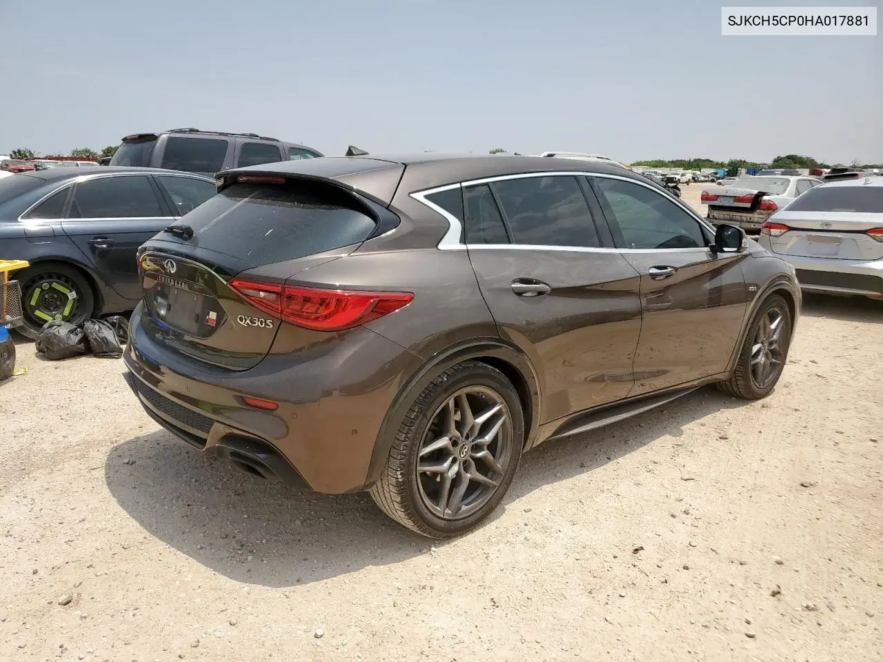 2017 Infiniti Qx30 Base VIN: SJKCH5CP0HA017881 Lot: 56715615