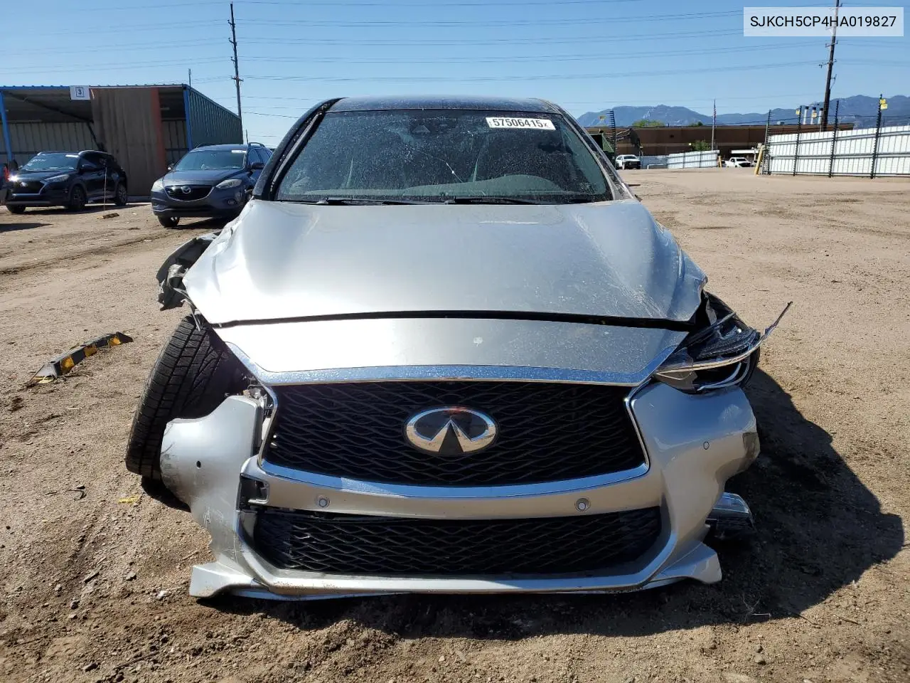 2017 Infiniti Qx30 Base VIN: SJKCH5CP4HA019827 Lot: 57506415