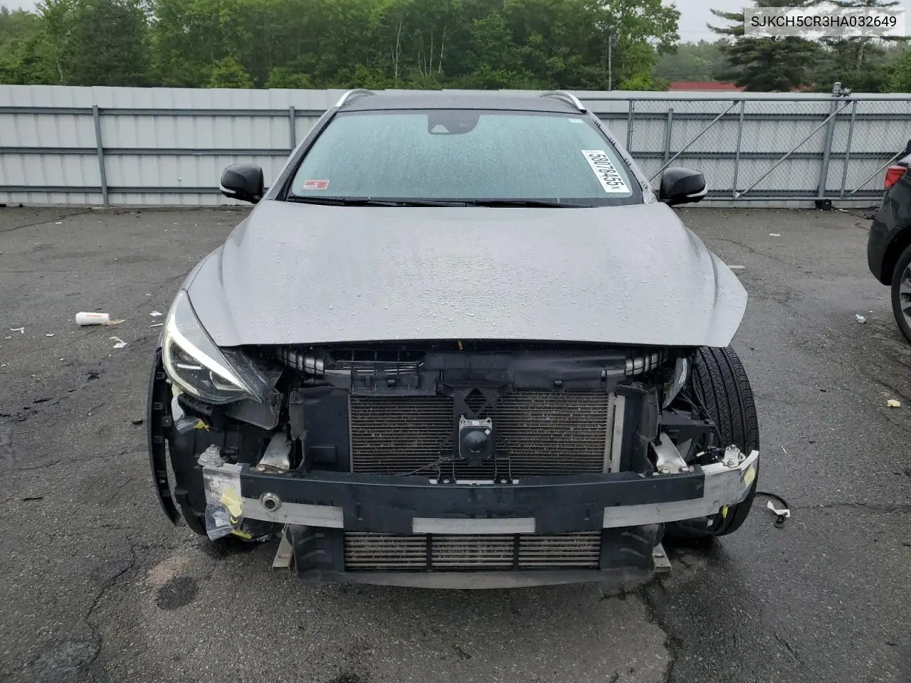 2017 Infiniti Qx30 Base VIN: SJKCH5CR3HA032649 Lot: 58078455