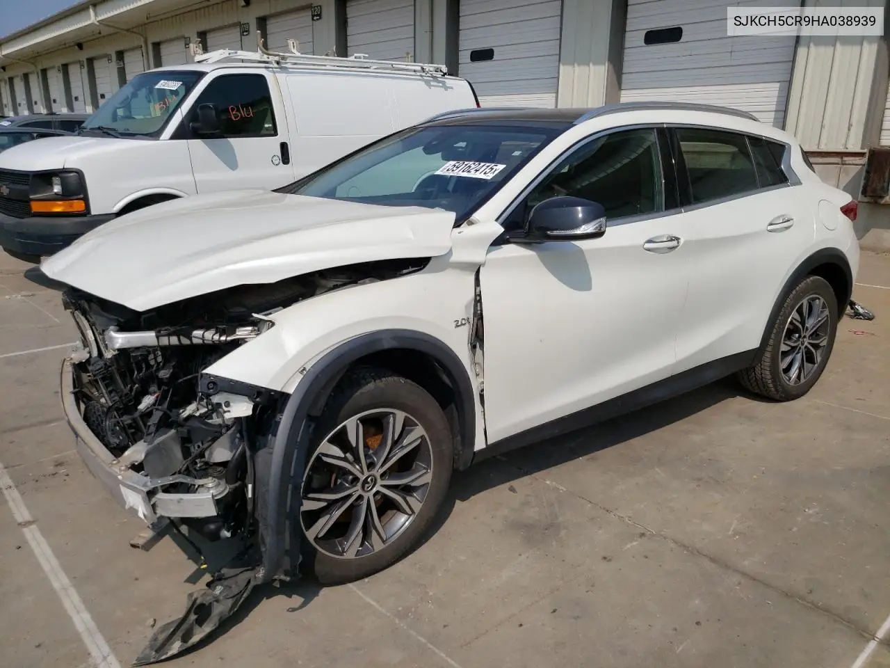 2017 Infiniti Qx30 Base VIN: SJKCH5CR9HA038939 Lot: 59162415