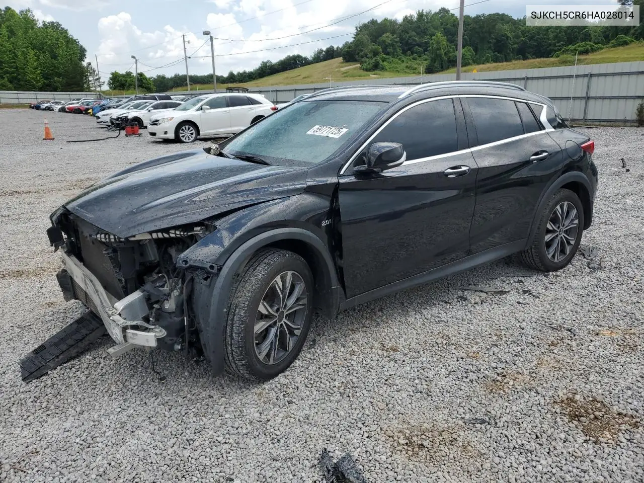 2017 Infiniti Qx30 Base VIN: SJKCH5CR6HA028014 Lot: 59771725