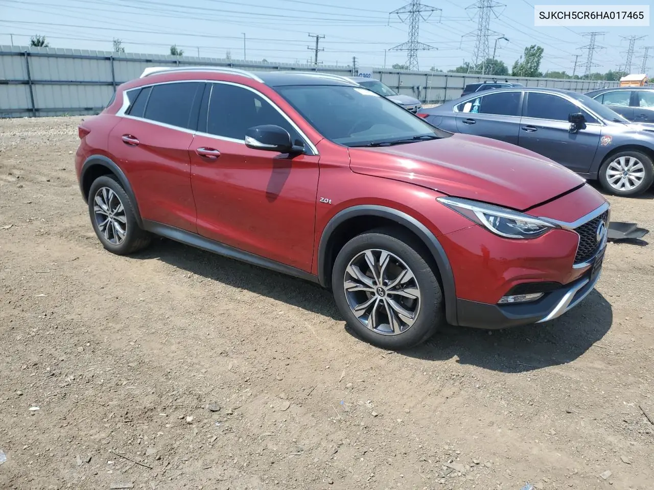 2017 Infiniti Qx30 Base VIN: SJKCH5CR6HA017465 Lot: 60144875