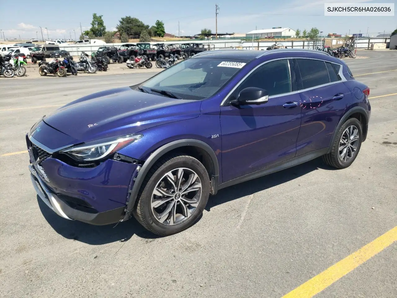 2017 Infiniti Qx30 Base VIN: SJKCH5CR6HA026036 Lot: 60285085