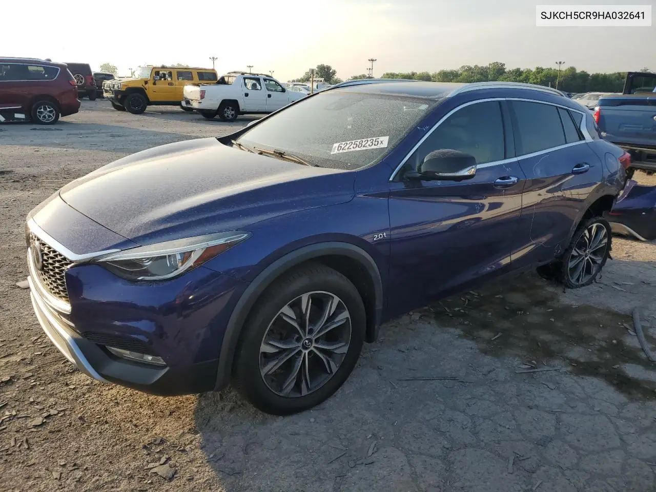 2017 Infiniti Qx30 Base VIN: SJKCH5CR9HA032641 Lot: 62258235