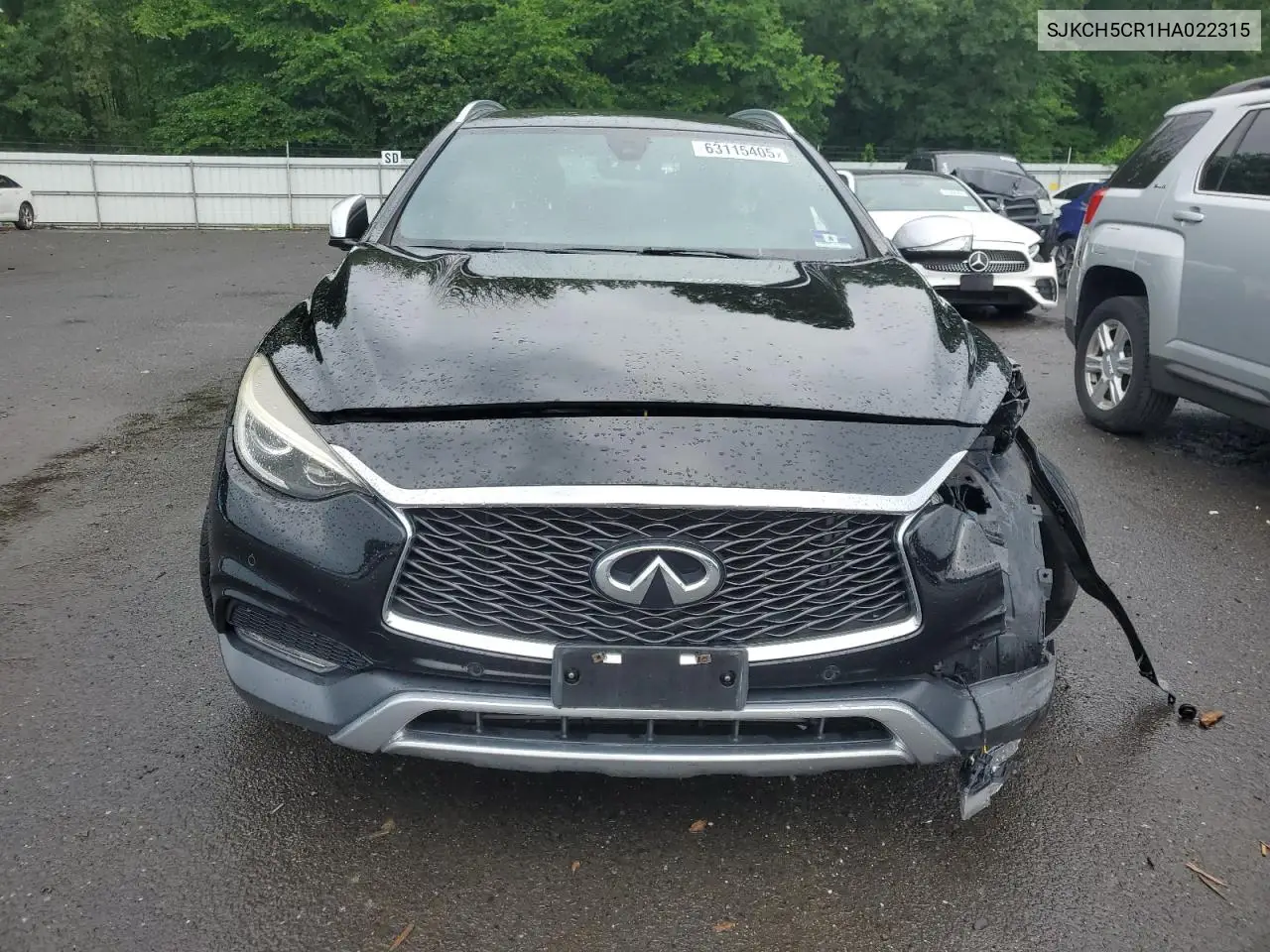 2017 Infiniti Qx30 Base VIN: SJKCH5CR1HA022315 Lot: 63115405
