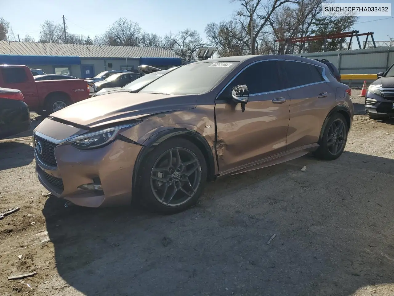 2017 Infiniti Qx30 Base VIN: SJKCH5CP7HA033432 Lot: 80541464