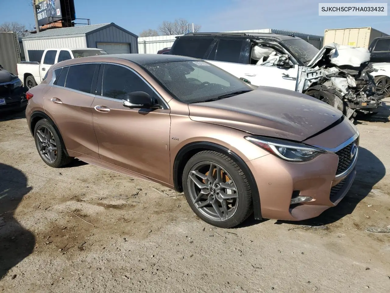 2017 Infiniti Qx30 Base VIN: SJKCH5CP7HA033432 Lot: 80541464