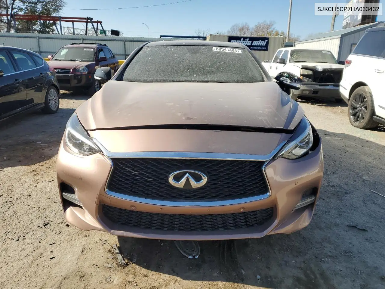 2017 Infiniti Qx30 Base VIN: SJKCH5CP7HA033432 Lot: 80541464