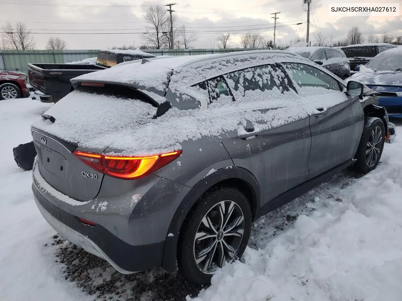 2017 Infiniti Qx30 Base VIN: SJKCH5CRXHA027612 Lot: 82098974