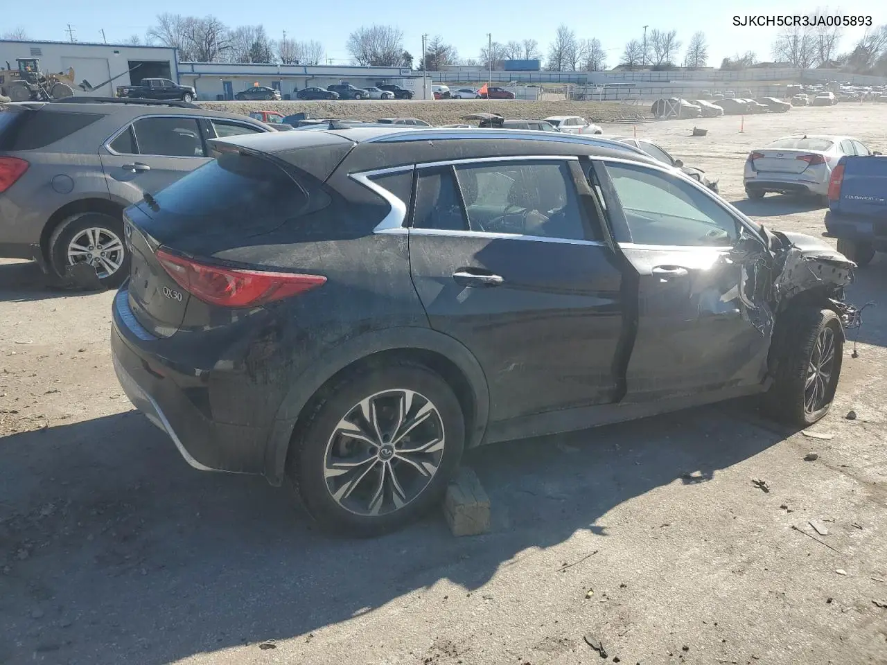2018 Infiniti Qx30 Pure VIN: SJKCH5CR3JA005893 Lot: 47172135