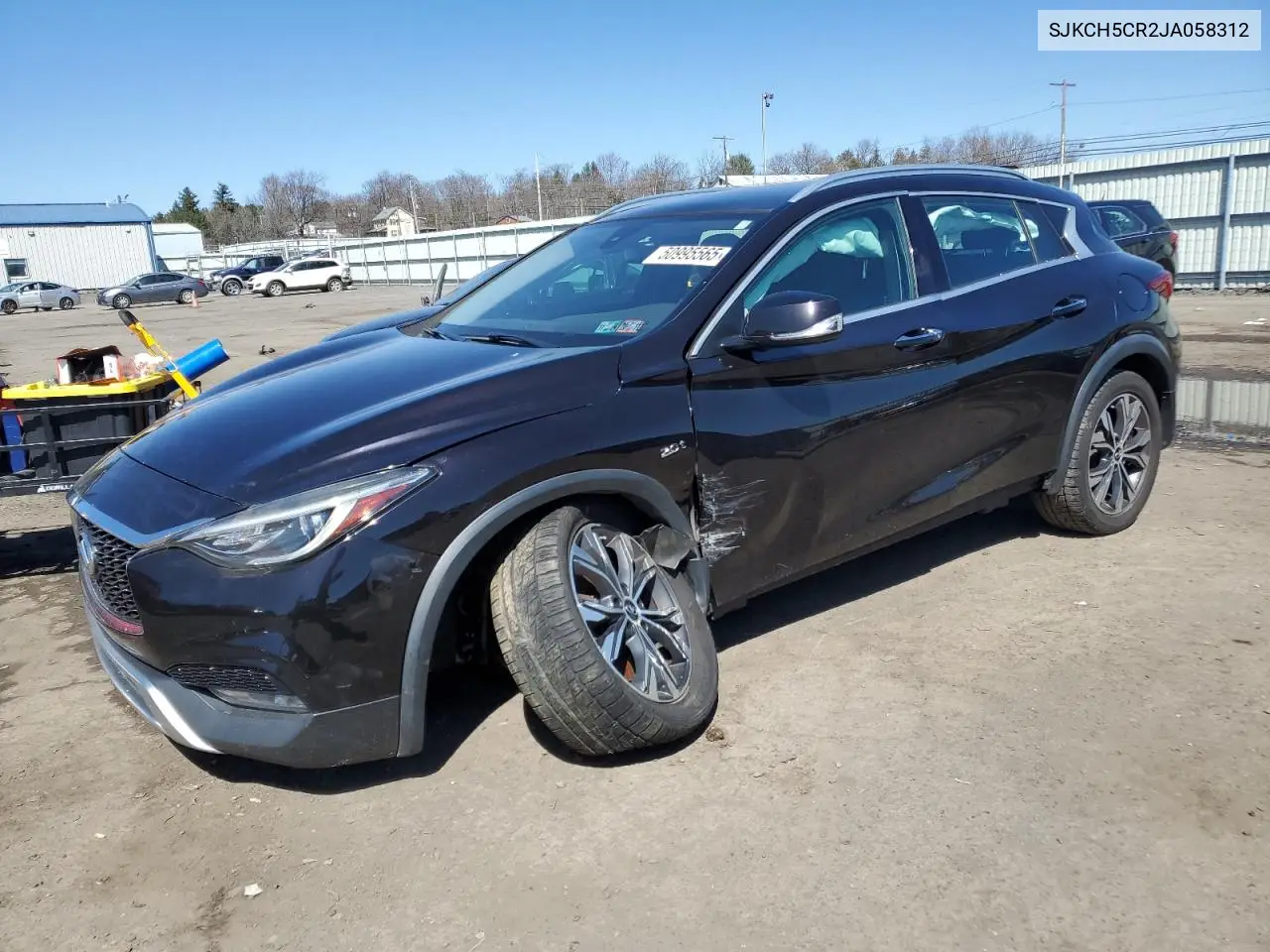 2018 Infiniti Qx30 Base VIN: SJKCH5CR2JA058312 Lot: 50995565