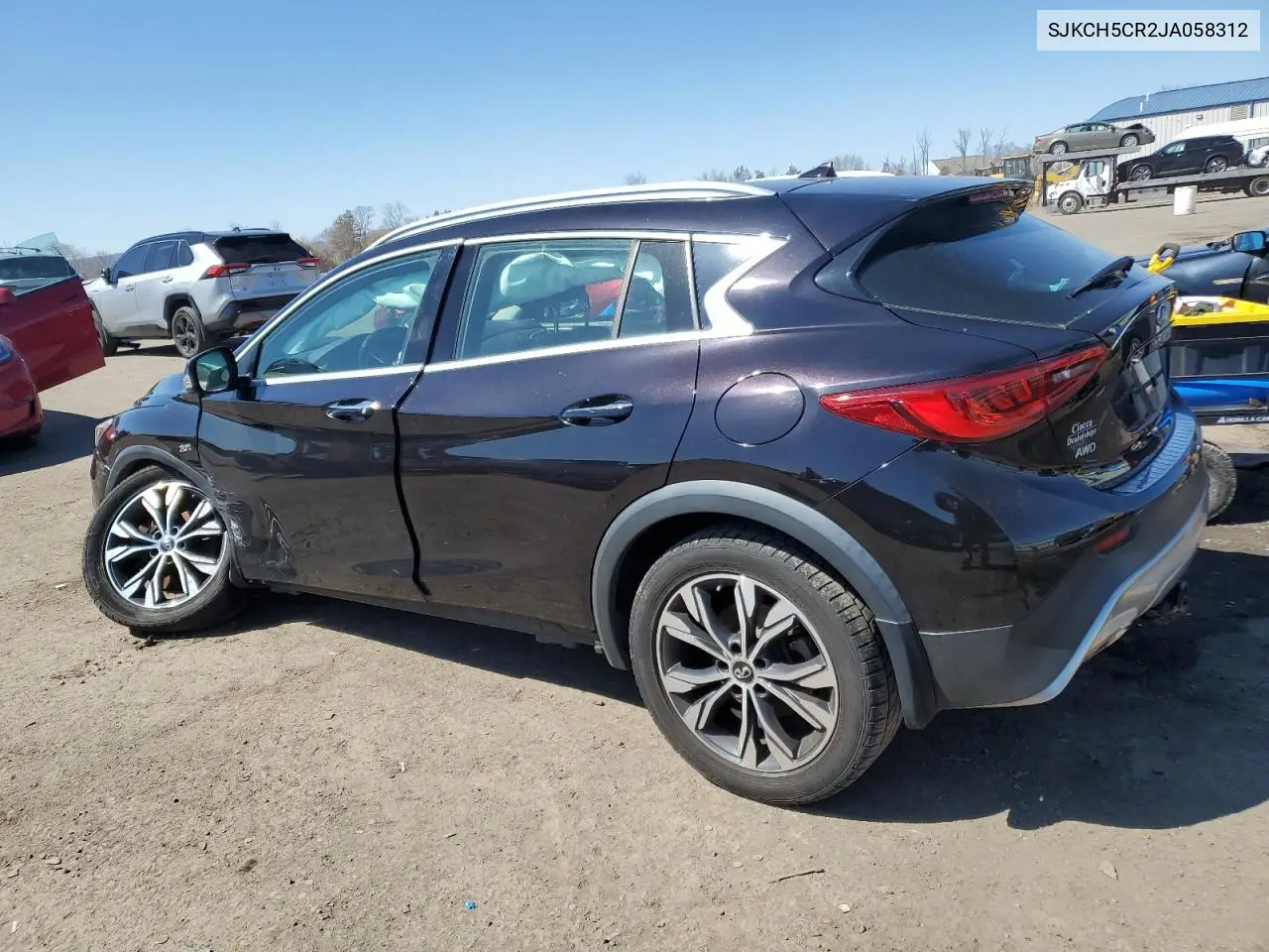2018 Infiniti Qx30 Base VIN: SJKCH5CR2JA058312 Lot: 50995565