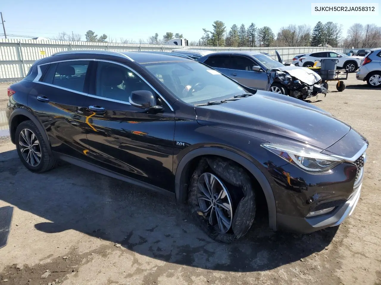 2018 Infiniti Qx30 Base VIN: SJKCH5CR2JA058312 Lot: 50995565