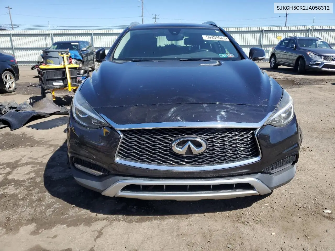 2018 Infiniti Qx30 Base VIN: SJKCH5CR2JA058312 Lot: 50995565